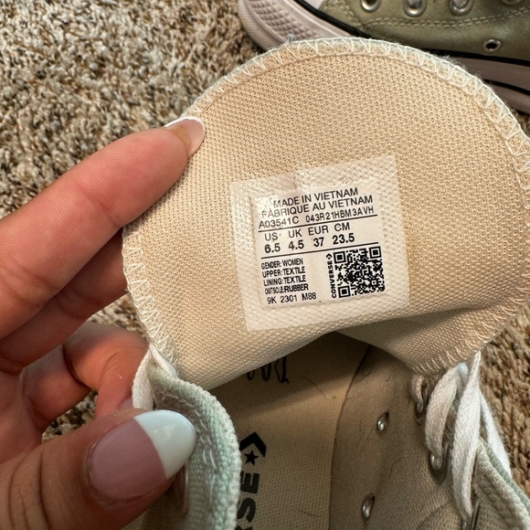 Green Platform Converse - Picture 3 of 7